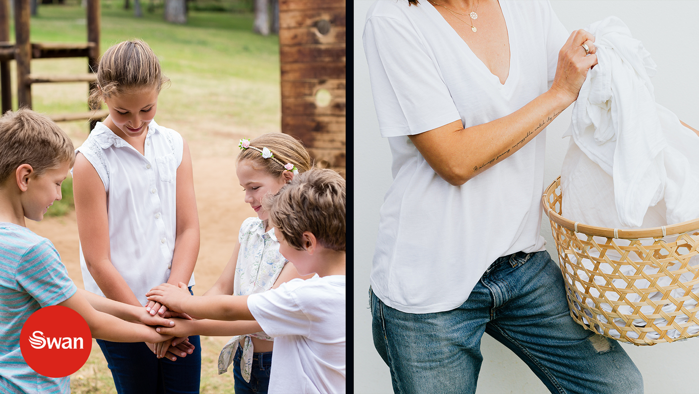 Mum With 11 Children Shares ‘Genius’ Hack For Keeping Their Shirts Bright White