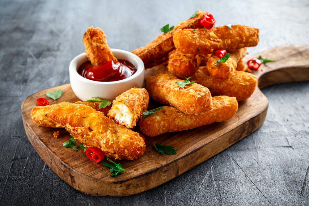 Air fryer halloumi fries