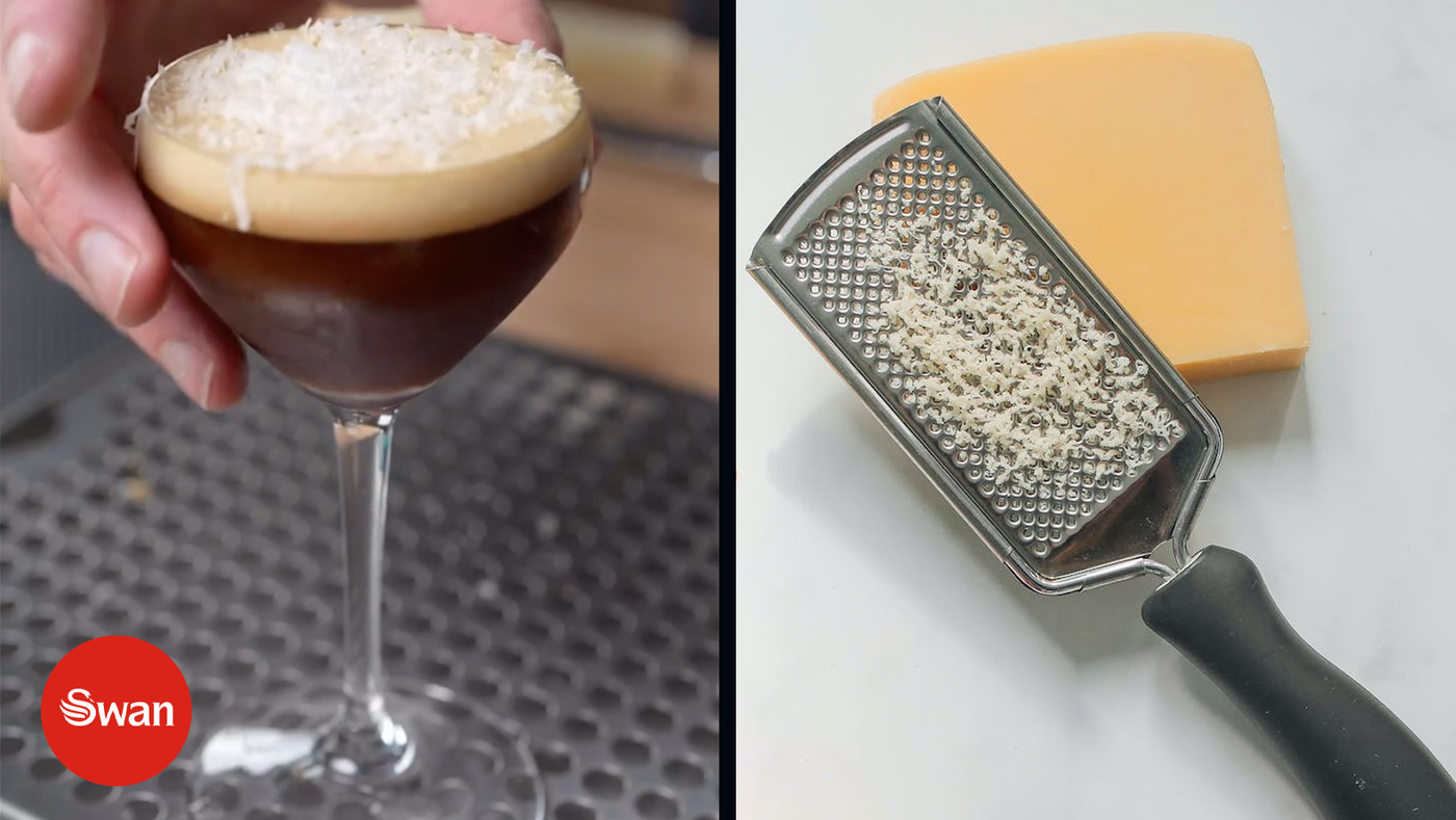 Everyone’s Making Espresso Martinis Topped With Parmesan Cheese