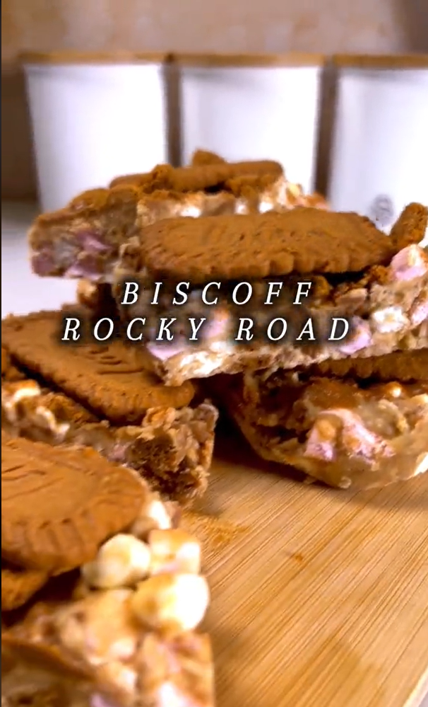 Biscoff Rocky Road