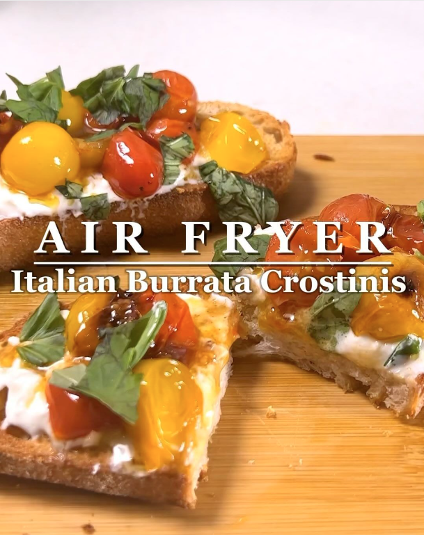 Italian Burrata Crostini's