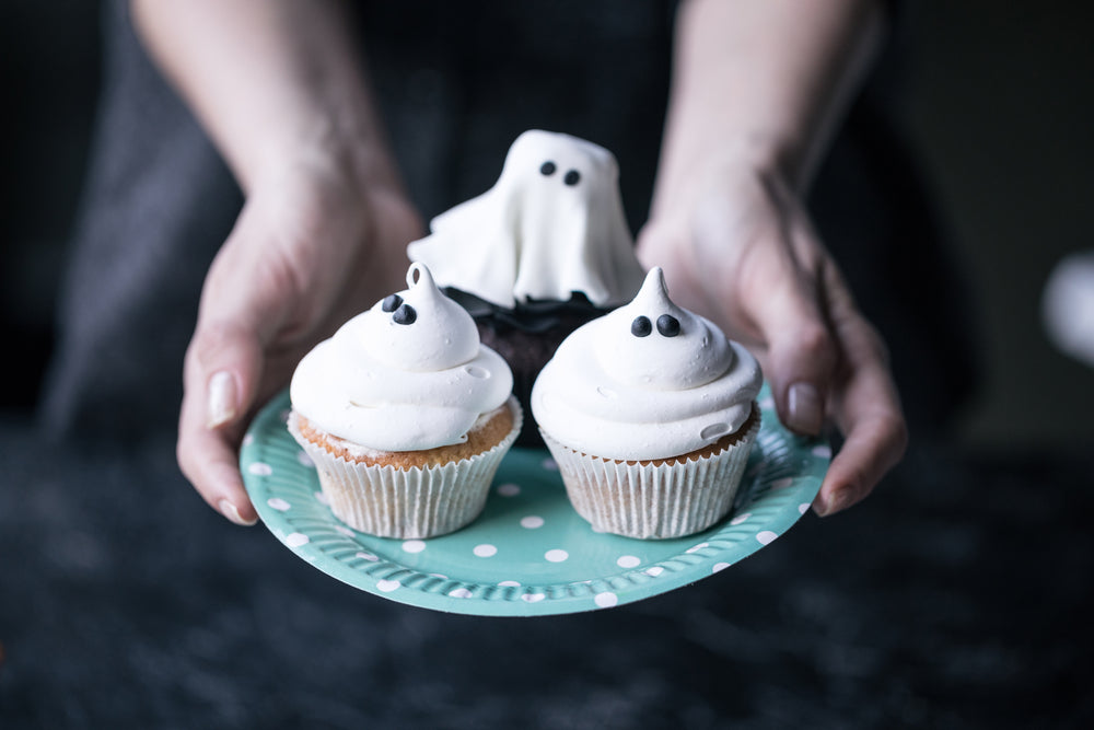 Halloween Ghost Cupcakes