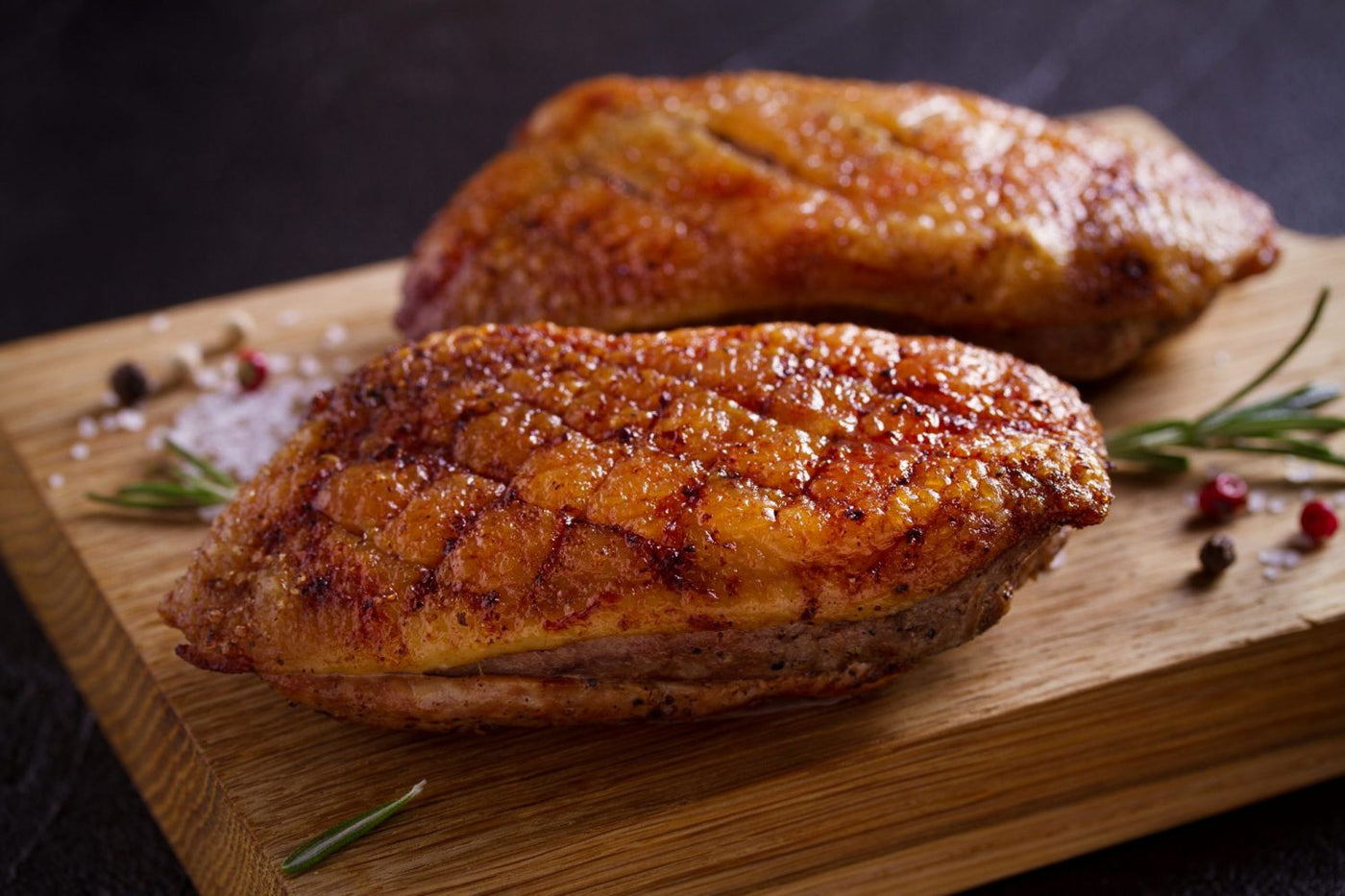 Melt-in-the-mouth confit duck breast recipe