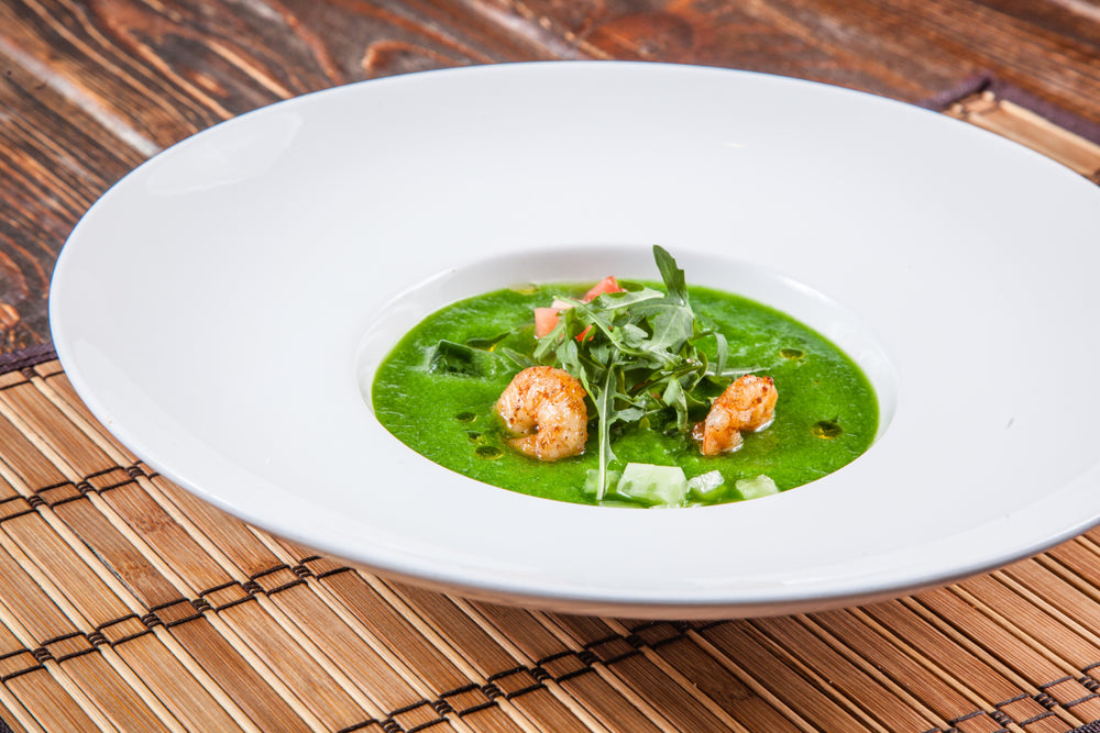 Cooling Cucumber And Shrimp Gazpacho