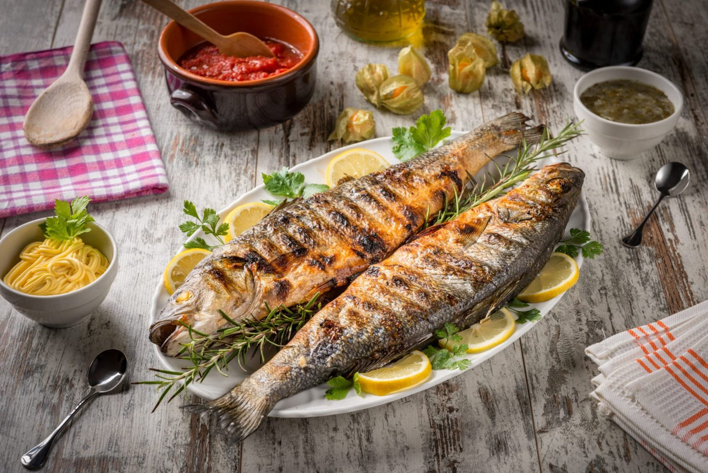 A mouth-watering sea bass recipe