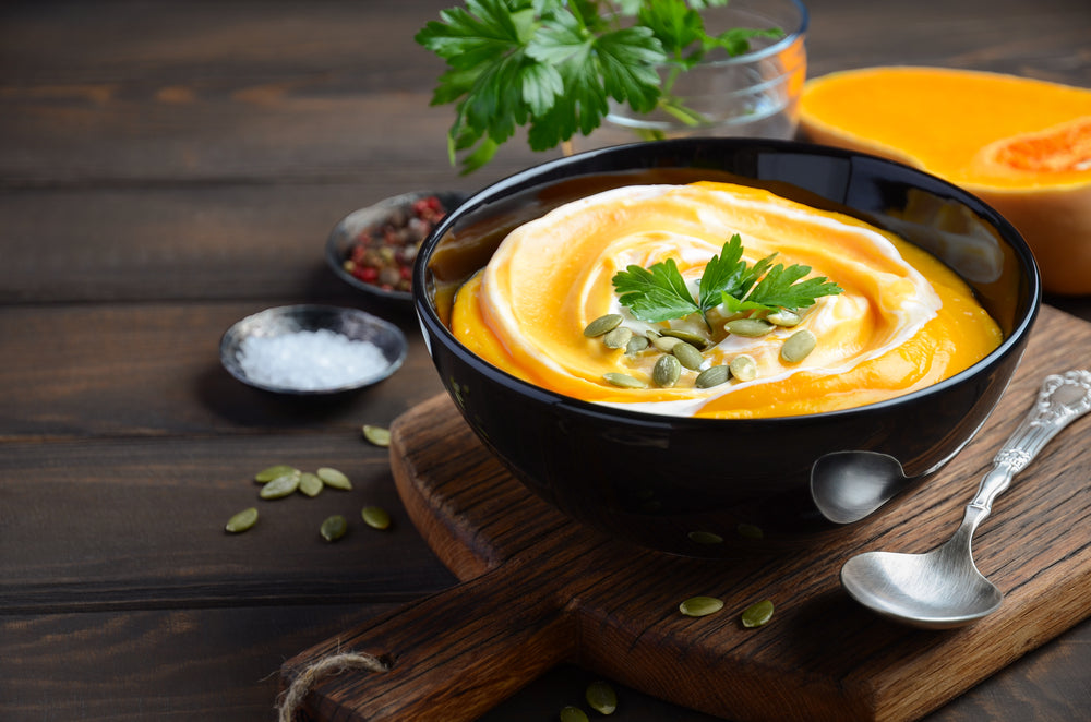 Autumn Pumpkin Cream Soup