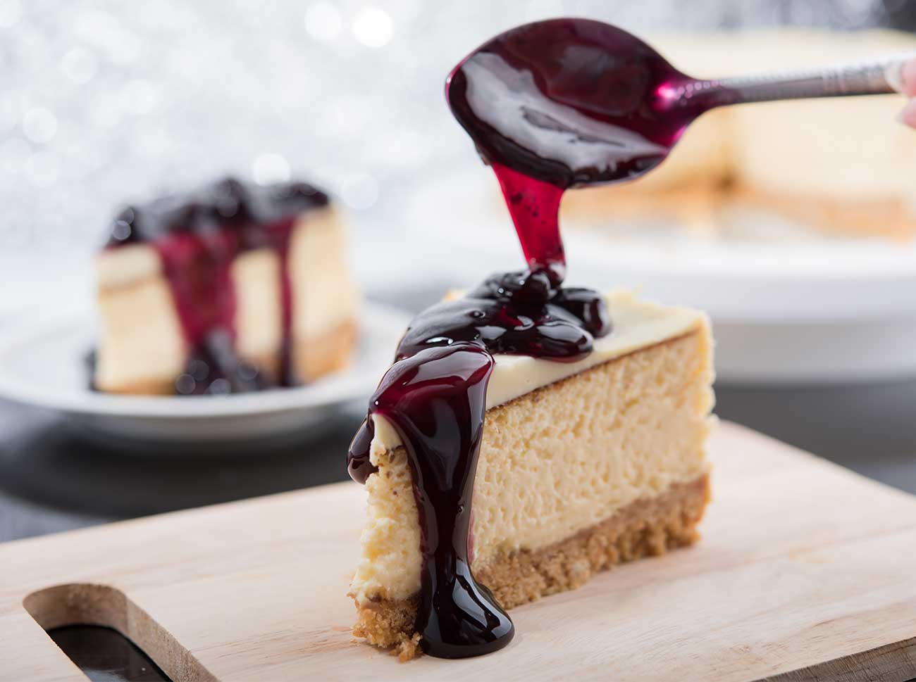 Vegan Blueberry Cheesecake